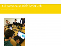 kids-tech.club Webseite Vorschau