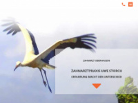 storch-zahnarzt.de Webseite Vorschau