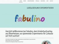 fabulino.eu Webseite Vorschau