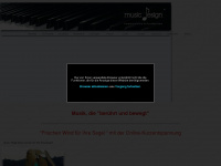 musicdesign.de Webseite Vorschau