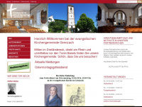 ev-kirche-grenzach.de Webseite Vorschau