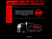 groener-group.de Webseite Vorschau