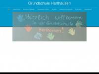 grundschule-harthausen.de Webseite Vorschau