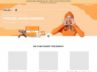 freudebox.de Webseite Vorschau