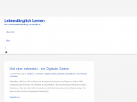 lebenslaenglich-lernen.de Webseite Vorschau