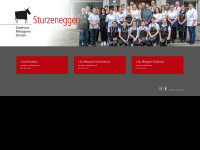 sturzenegger-metzgerei.ch Webseite Vorschau