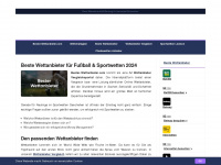 bester-wettanbieter.com Webseite Vorschau