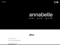 annabelle-weinbar.de Webseite Vorschau