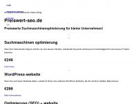 preiswert-seo.de Webseite Vorschau