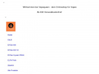 vapequeen.de Webseite Vorschau