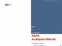 ama-aufsperrdienst.at Webseite Vorschau