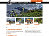 wwf-suedost.ch Webseite Vorschau