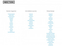 directions.dk Webseite Vorschau