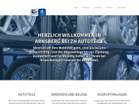 zh-autoteile.de Webseite Vorschau