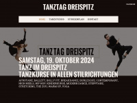 tanztagdreispitz.ch Webseite Vorschau