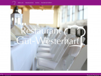 restaurant-gut-westerhart.com Webseite Vorschau