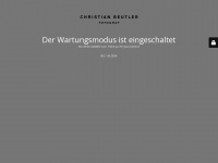 christianbeutler.com Webseite Vorschau