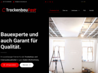 fast-trockenbau.de Webseite Vorschau