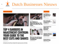 dutch-businesses.nl Webseite Vorschau