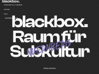 blackboxkultur.de Webseite Vorschau