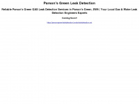 parsonsgreenleakdetection.londonleakdetection.net Webseite Vorschau