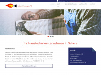 luethard-heizungen.ch Webseite Vorschau