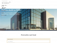 nsk.hr Webseite Vorschau