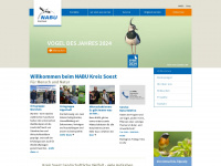 nabu-kreis-soest.de Webseite Vorschau