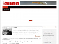 lobaumuseum.wien Webseite Vorschau