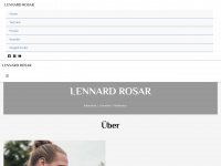 lennardrosar.de Webseite Vorschau