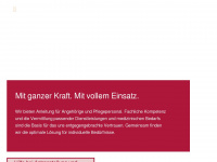 twinscare.de Webseite Vorschau