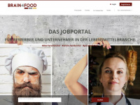 brain4food.de Webseite Vorschau