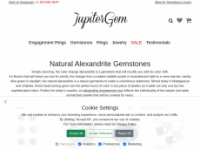 jupitergem.com Webseite Vorschau