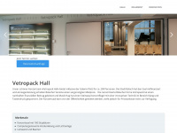 vetropackhall.ch Webseite Vorschau