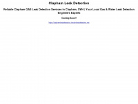 Claphamleakdetection.londonleakdetection.net