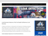 battersealeakdetection.londonleakdetection.net Webseite Vorschau