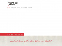 weinhold-martin.at Webseite Vorschau