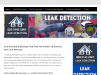 finsburyparkleakdetection.londonleakdetection.net Webseite Vorschau