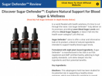 sugardefenderofficial.org Webseite Vorschau