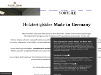 holzbad.com Webseite Vorschau