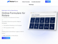 notarnow.de Webseite Vorschau