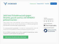 veneko.de Webseite Vorschau