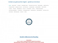 resailing.ch Webseite Vorschau