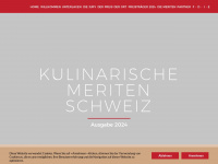 kulinarischemeriten.ch Webseite Vorschau