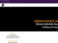 urbandanceacademy.de Webseite Vorschau