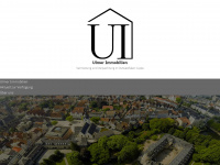 ulmerimmobilien.com Webseite Vorschau