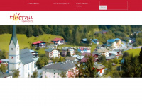 huettau-niedernfritz.at Webseite Vorschau