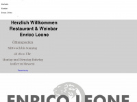 enrico-leone.com Webseite Vorschau