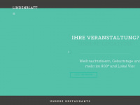 lindenblatt-hannover.de Webseite Vorschau