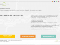 oekotechreco.ch Webseite Vorschau